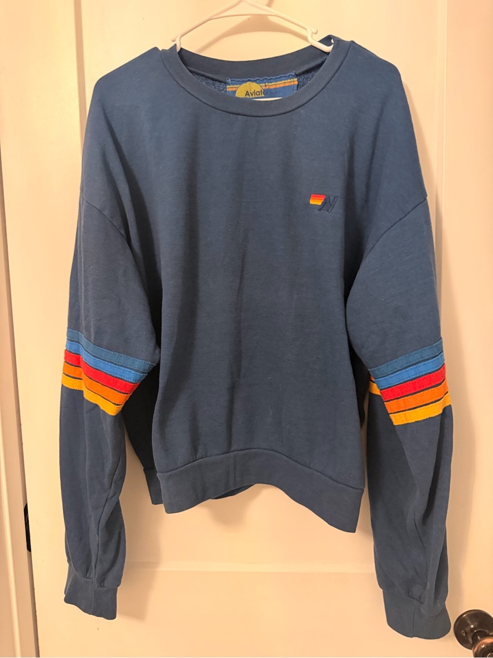 Aviator Nation Navy Crewneck Sweatshirt